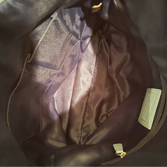 Coach Blue Tote Bag style F18335 (2011) - Picture 12 of 14